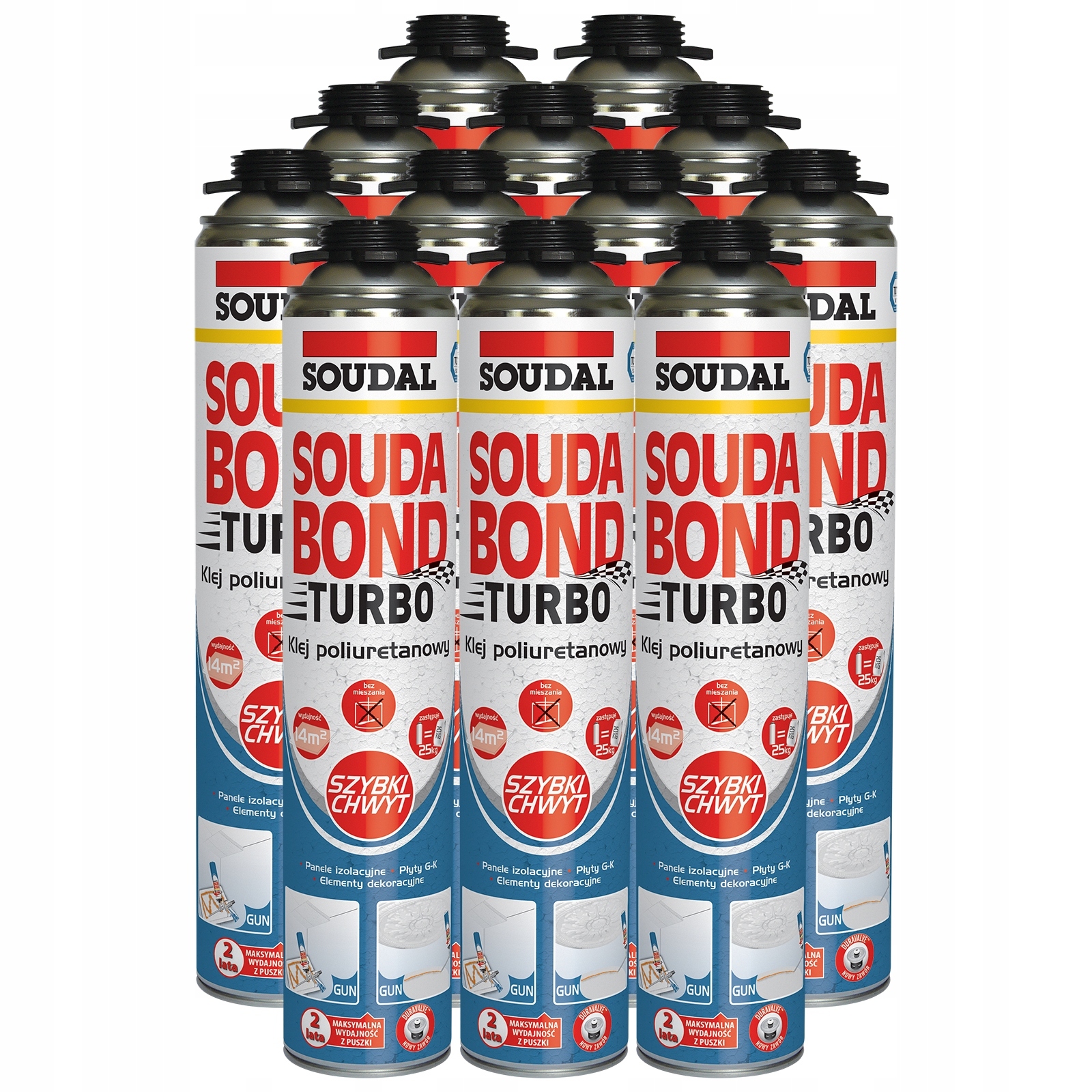 Univerzálne lepidlo Soudal 750 ml
